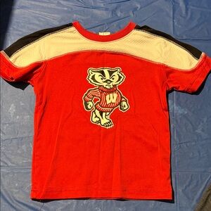 Kids Red Graphic T-Shirt